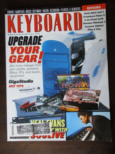 Keyboard magazine june 2001 - keyboard,