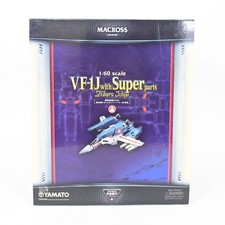 Figurine Macross VF-1J Valkyrie Hikaru Ichijo 1/60 Yamato avec super pièces