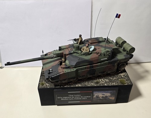 Maquette char leclerc - du,