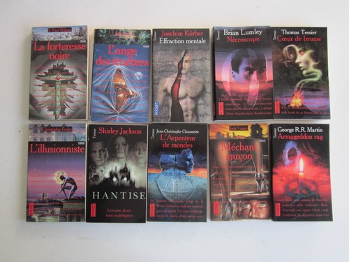 Lot livres terreur - livres, presses