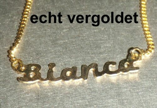 Collier prénom bianca - collier,
