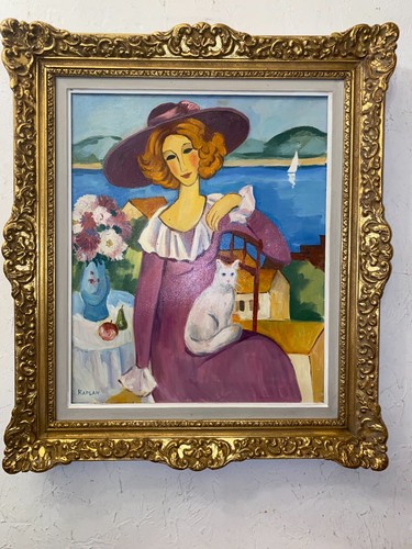 Tableau isaac kaplan 46x38 - tableau, 8f
