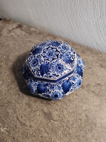 Bonbonnière faïence delft - en,