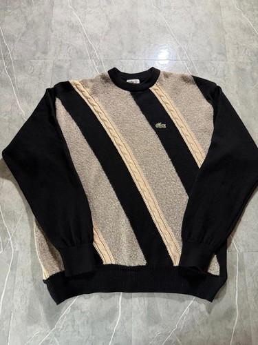 Pull lacoste col rond - , en