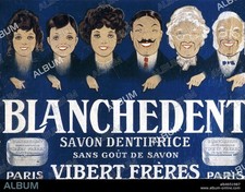 POSTER AFFICHE  Dentifrice