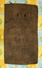 Ancien sac en toile de jute