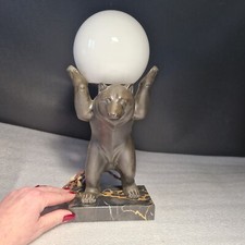 💡 Lampe ours Art Déco signée Irénée ROCHARD
