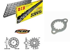 Kit De Transmission De Chaîne DID 520 VX3 Couronne Pignon Honda XR-R 600 + Fermo