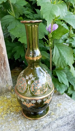 Ancienne carafe verre - carafe,