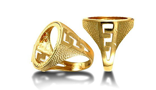 Bague monture demi - bague,