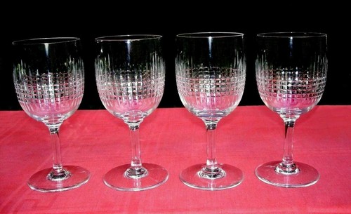 Baccarat nancy wine glasses - 4,