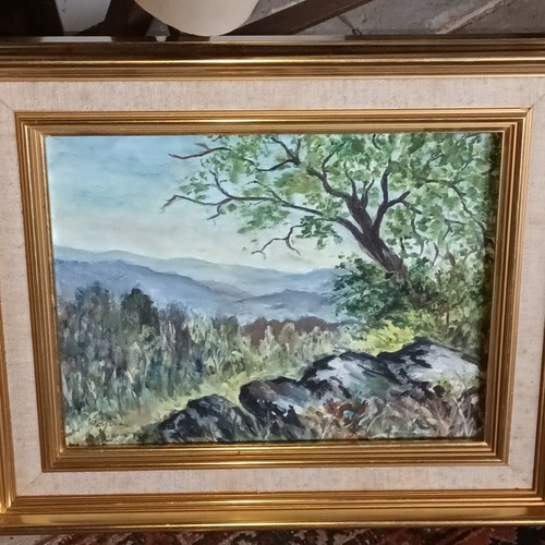 Huile sur toile f - toile,
