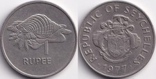 1 Rupee 1977 Seychelles