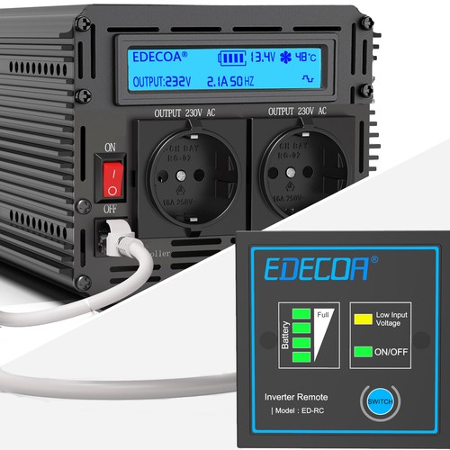 Edecoa convertisseur 12v à - convertisseur, dc