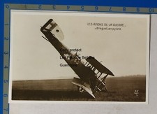Avion BREGUET en pylone WW1 document clipping 