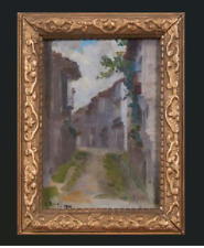 Stunning Antique Painting - Oil on Canvas Signed by Charles Joseph Bergès