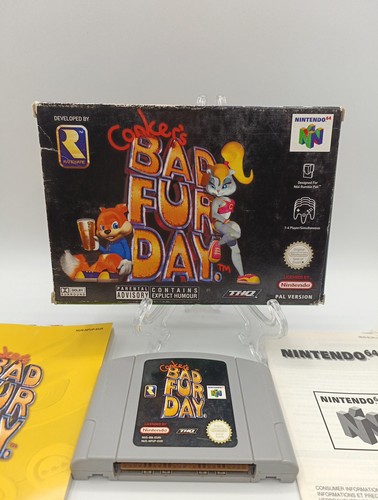 Conker bad fur day nintendo - conker,