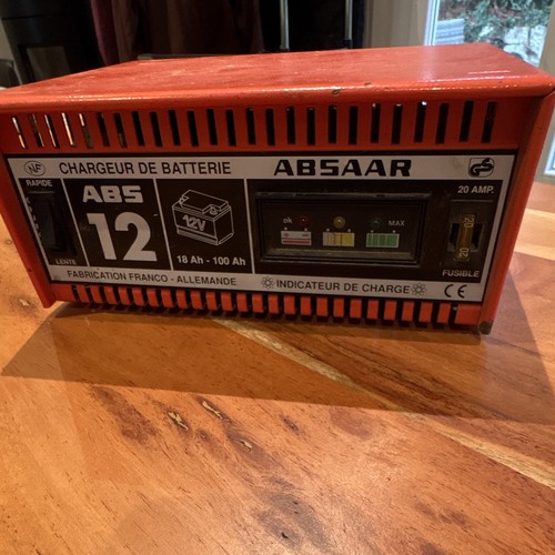 Chargeur batterie absaar abs - chargeur,