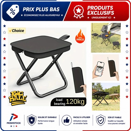 Tabouret pliant portable