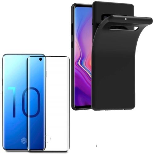 Coque noir film verre - +,