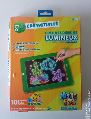 Tablette ardoise magique gulli - tablette,