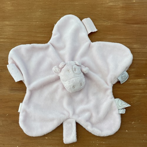 Doudou plat vache rose - plat,