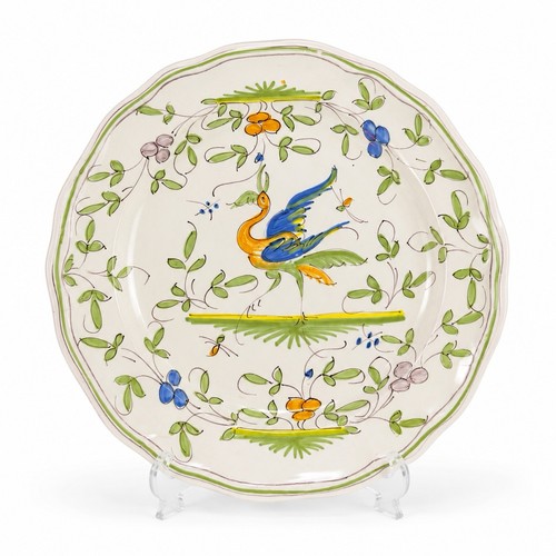 Assiette décorative - , en