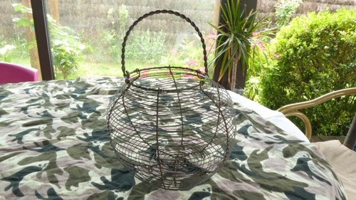 Ancien panier oeufs ou - ancien,