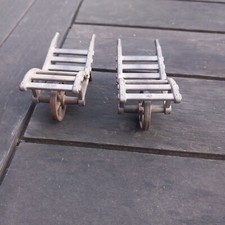 playmobil lot de brouettes bois ferme chateau vintage