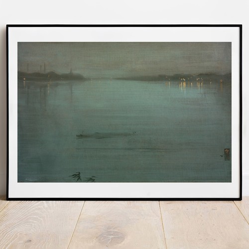 Art imprimé nocturne cremorne - imprimé,