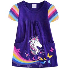 Robe Enfant Broderie Fleur