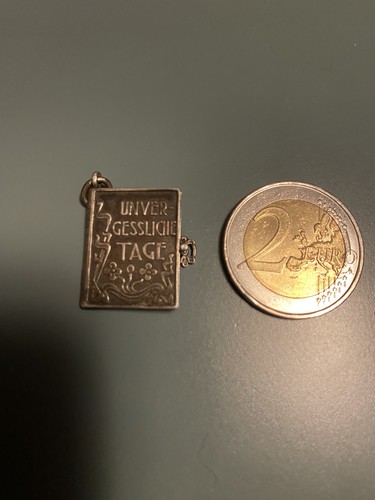 Ancien rare pendentif - pendentif, argent