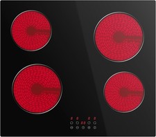 Plaque Vitrocéramique 4 Feuxs