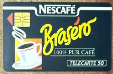 NESCAFÉ BRASÉRO REF PHONECOTE En34 REMOTE CARD PHONECARD CARD CARD CARD KARTA
