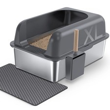 XXL Bac à Litière Chat en