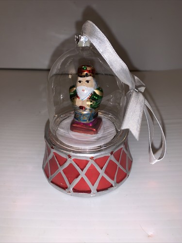 Musical glass globe christmas - glass,