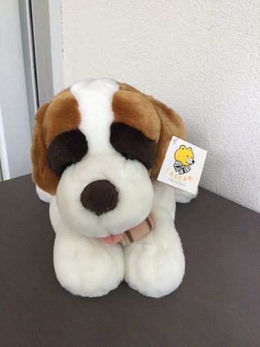Peluche chien saint bernard - peluche,