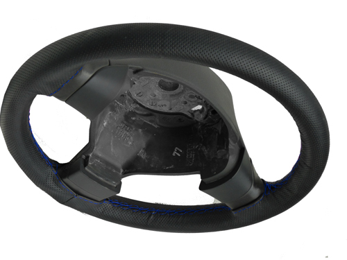 Couvre volant cuir perforé - couvre,