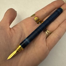 Stylo Plume Dupont Bleu Et