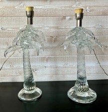 Vintage 2 Lampes Palmier en
