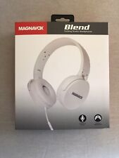 NEW FACTORY SEALED MAGNAVOX MHP5026M Folding Studio HeadphonesW/Microphone White