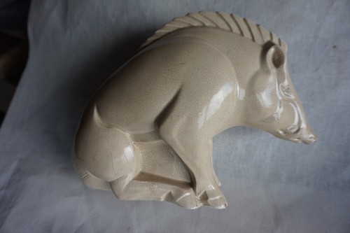 Wild boar sculpture statue - wild,