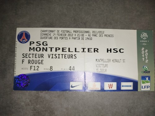 Ticket football paris - ticket, sg