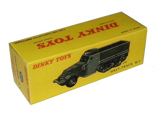 Dinky toys boîte - boîte, repro