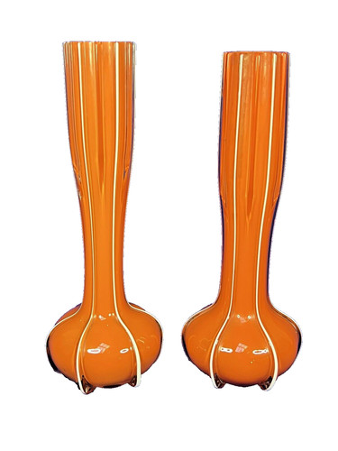 Paire vases contemporains - paire, de