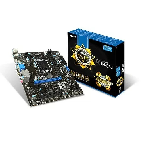 Carte mère msi h81m e35 - mère,