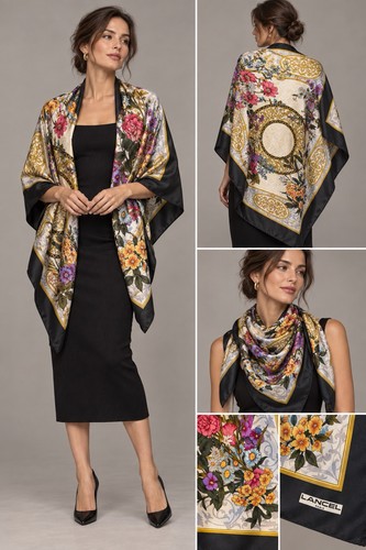 Lancel paris large scarf - paris,