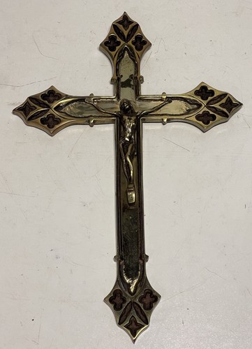 Crucifix laiton croix - crucifix,