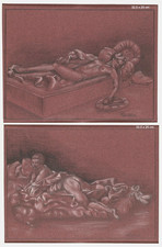 DESSINS NUS FEMININS VINTAGE