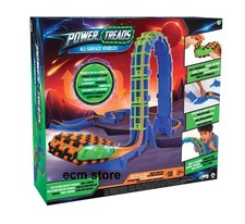 POWER TREADS Coffret Defi de la Gravité circuit véhicule tout terrain jouet /PAL